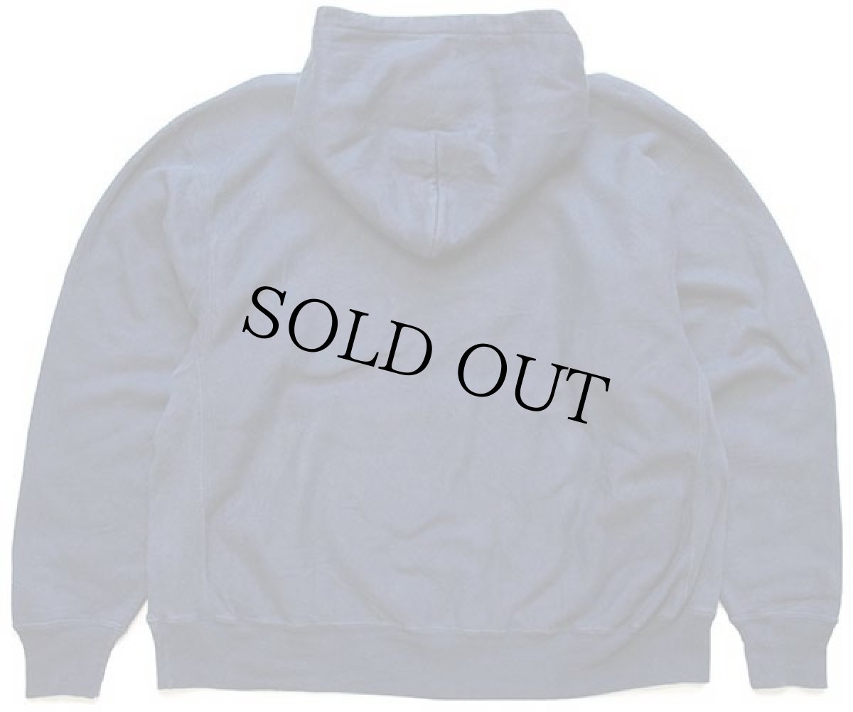 画像2: 00s Championチャンピオン PIUS X1 TRACK&FIELD ウイングフット リバースウィーブ スウェットパーカー 紺 XL (2)