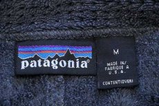 画像4: 00s USA製 patagoniaパタゴニア コアスキンジャケット チャコールグレー M★刺繍ロゴ (4)