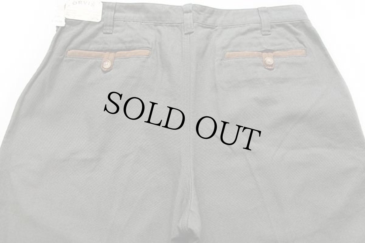 画像5: デッドストック★00s ORVISオービス RHINOHIDE PANTS コットン キャンバス パンツ オリーブ 36 (5)