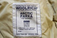 画像5: 00s USA製 WOOLRICH JOHN RICH&BROS ウールリッチ コヨーテファー アークティックパーカー ダウンコート オリーブ L★B B-9タイプ (5)