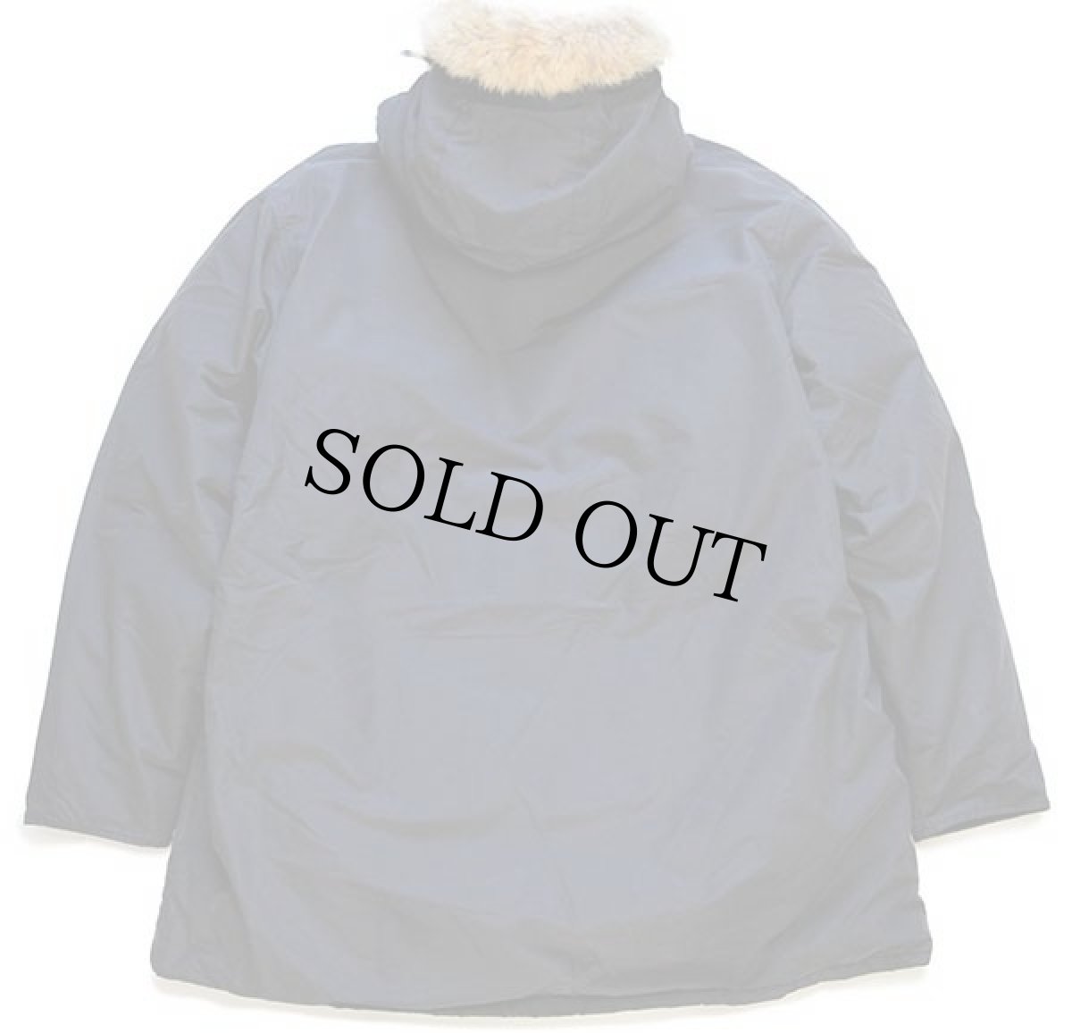 画像2: 90s USA製 Woolrichウールリッチ コヨーテファー アークティックパーカー ダウンコート 黒 XXL★特大 B-9タイプ (2)