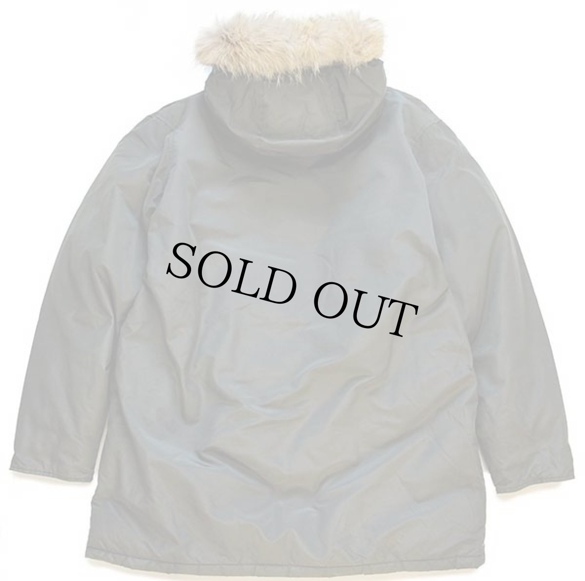 画像2: 00s USA製 WOOLRICH JOHN RICH&BROS ウールリッチ コヨーテファー アークティックパーカー ダウンコート オリーブ L★B B-9タイプ (2)