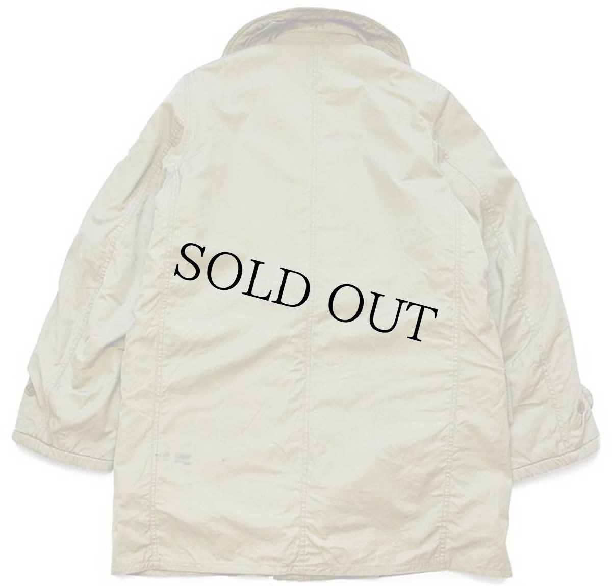 画像2: 40s 米軍 U.S.ARMY M-1943 コットンポプリン マッキーノコート オリーブドラブ 36★ジープコート (2)