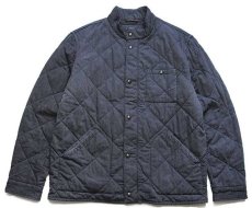 画像1: J.CREW NX-631 SUSSEX スタンドカラー PRIMALOFTプリマロフト 中綿入り キルティングジャケット チャコールグレーXL (1)