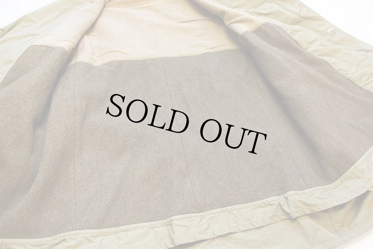 画像6: 40s 米軍 U.S.ARMY M-1943 コットンポプリン マッキーノコート オリーブドラブ 36★ジープコート (6)