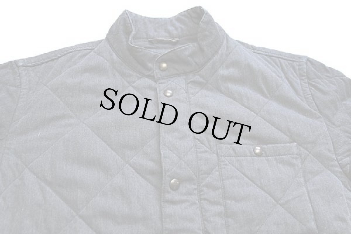 画像3: J.CREW NX-631 SUSSEX スタンドカラー PRIMALOFTプリマロフト 中綿入り キルティングジャケット チャコールグレーXL (3)