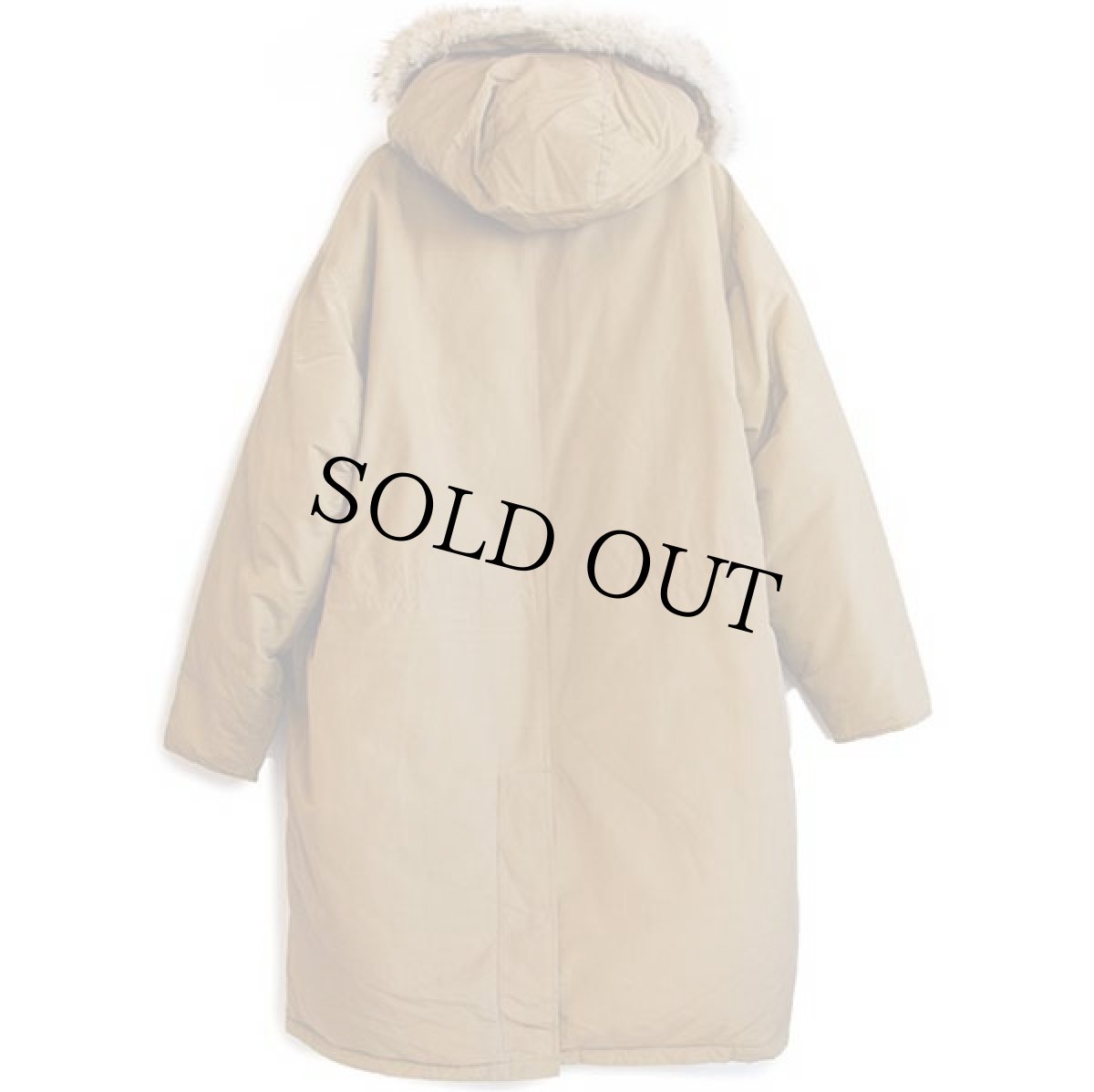 画像3: 00s USA製 WOOLRICH JOHN RICH&BROS ウールリッチ コヨーテファー アークティックパーカー ロング ダウンコート 茶 2XL★特大 B-9タイプ (3)