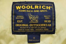 画像4: 00s USA製 WOOLRICH JOHN RICH&BROS ウールリッチ コヨーテファー アークティックパーカー ダウンコート カーキ M★B-9タイプ (4)