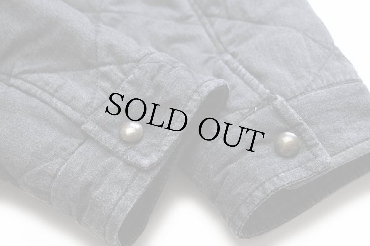 画像6: J.CREW NX-631 SUSSEX スタンドカラー PRIMALOFTプリマロフト 中綿入り キルティングジャケット チャコールグレーXL (6)