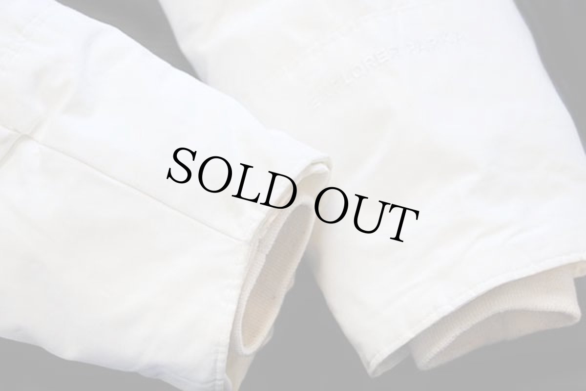 画像8: 00s WOOLRICH JOHN RICH&BROS ウールリッチ コヨーテファー エクスプローラーパーカー ダウンジャケット 白 L (8)