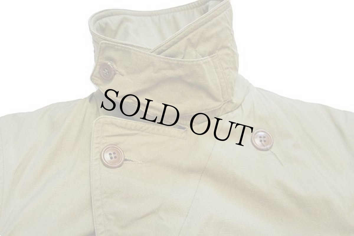 画像3: 40s 米軍 U.S.ARMY M-1943 コットンポプリン マッキーノコート オリーブドラブ 36★ジープコート (3)