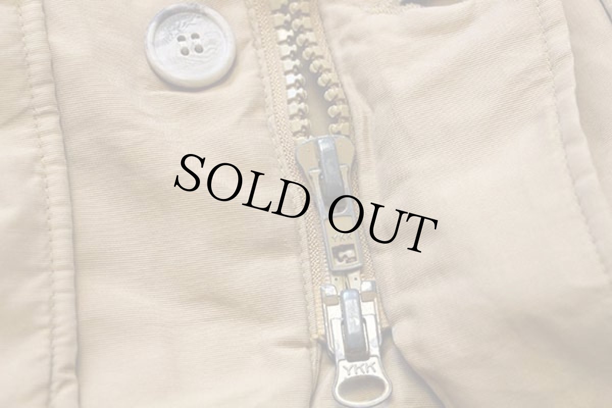 画像7: 00s USA製 WOOLRICH JOHN RICH&BROS ウールリッチ コヨーテファー アークティックパーカー ダウンコート カーキ M★B-9タイプ (7)