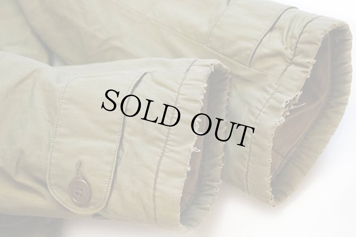 画像9: 40s 米軍 U.S.ARMY M-1943 コットンポプリン マッキーノコート オリーブドラブ 36★ジープコート (9)