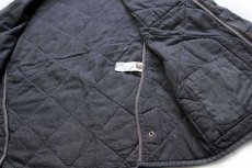 画像5: J.CREW NX-631 SUSSEX スタンドカラー PRIMALOFTプリマロフト 中綿入り キルティングジャケット チャコールグレーXL (5)