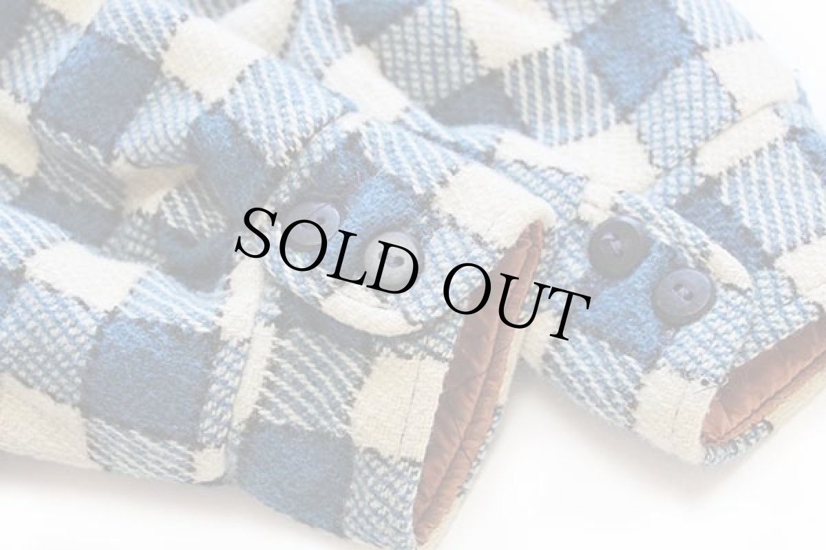 画像6: 70s Penneys TOWNCRAFT チェック パイルライナー ウールジャケット L-L (6)