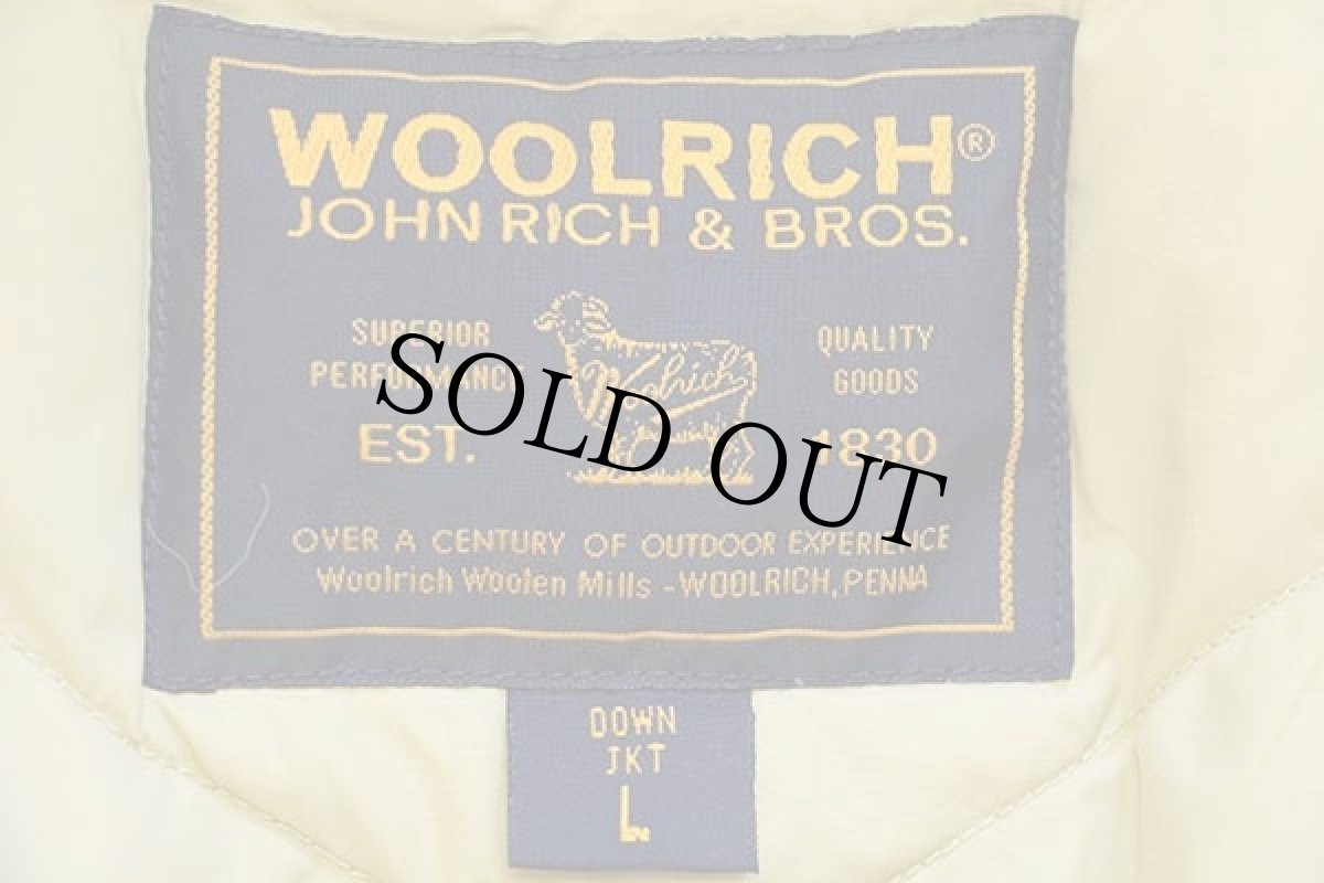画像4: 00s WOOLRICH JOHN RICH&BROS ウールリッチ コヨーテファー エクスプローラーパーカー ダウンジャケット 白 L (4)