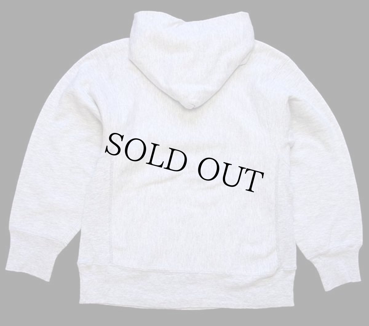 画像2: 80s USA製 Championチャンピオン UCLA 刺繍 リバースウィーブ スウェットパーカー 杢グレー M (2)