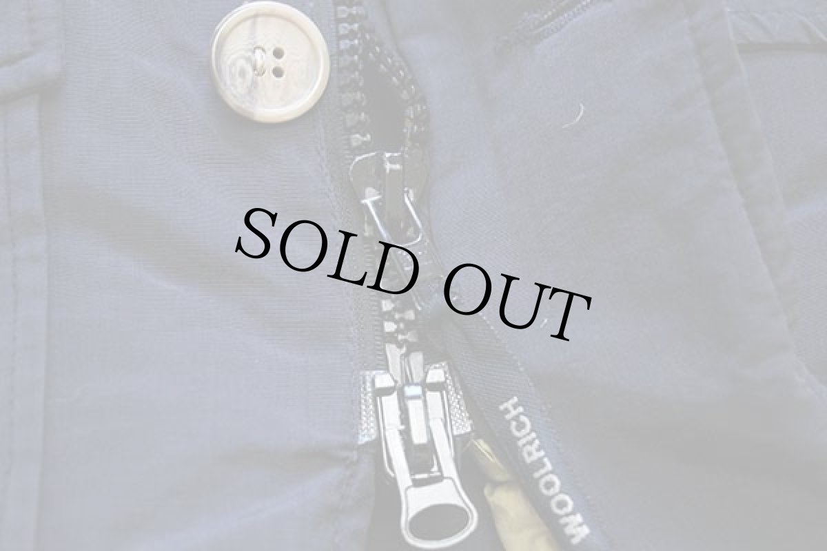 画像7: 00s USA製 WOOLRICH JOHN RICH&BROS ウールリッチ コヨーテファー アークティックパーカー ダウンコート 紺 M★B-9タイプ (7)