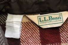 画像4: 80s L.L.Bean ブロックチェック ウールシャツ (4)