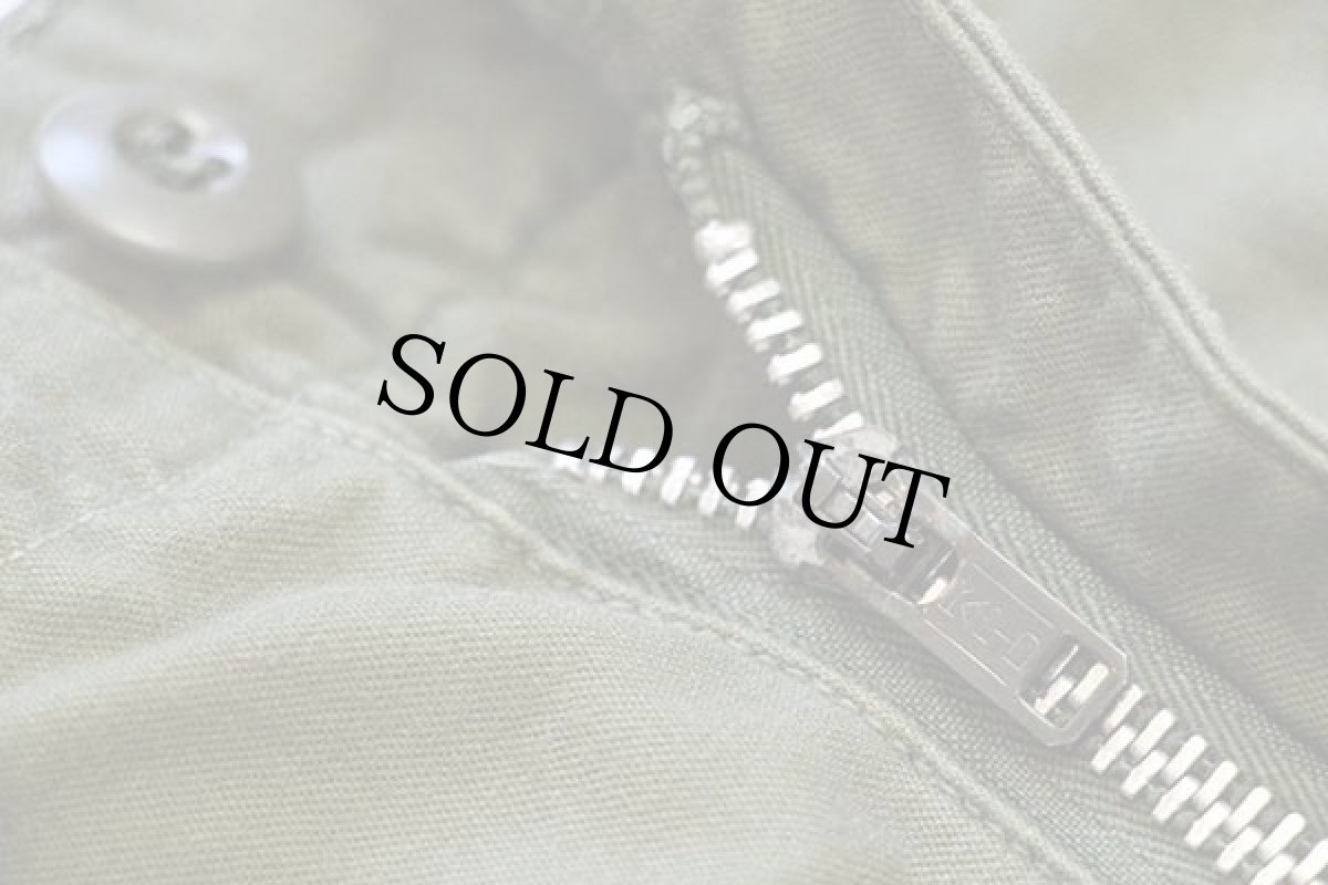 画像7: 60s 米軍 U.S.ARMY M-65 フィールドカーゴパンツ オリーブグリーン (7)