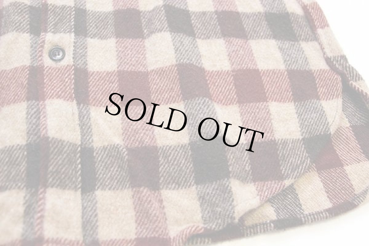 画像5: 80s L.L.Bean ブロックチェック ウールシャツ (5)