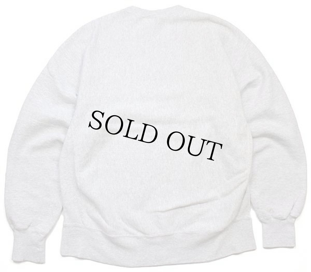 画像2: 90s Leeリー Veryfine ロゴ刺繍 リバースウィーブ スウェット 杢ライトグレー XL (2)