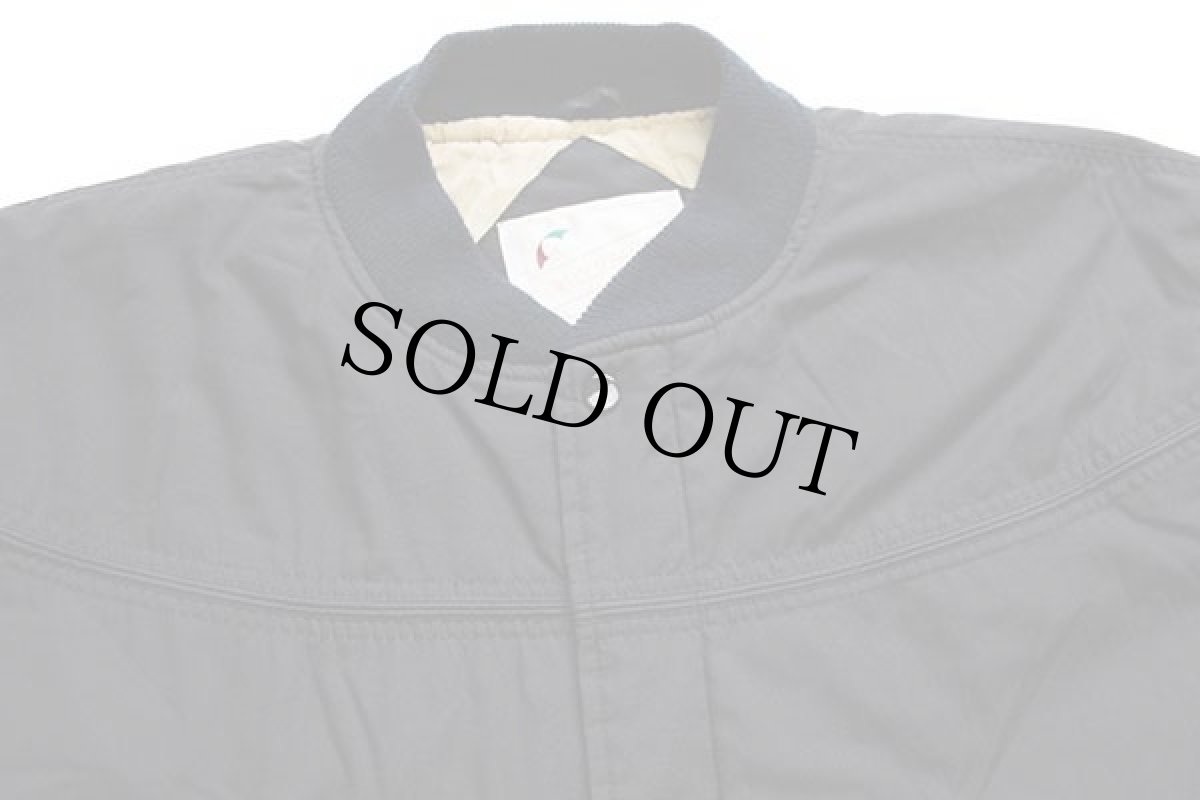 画像3: 80s ARNOLD PALMER アーノルドパーマー 中綿入り ダービージャケット 黒 L-R (3)