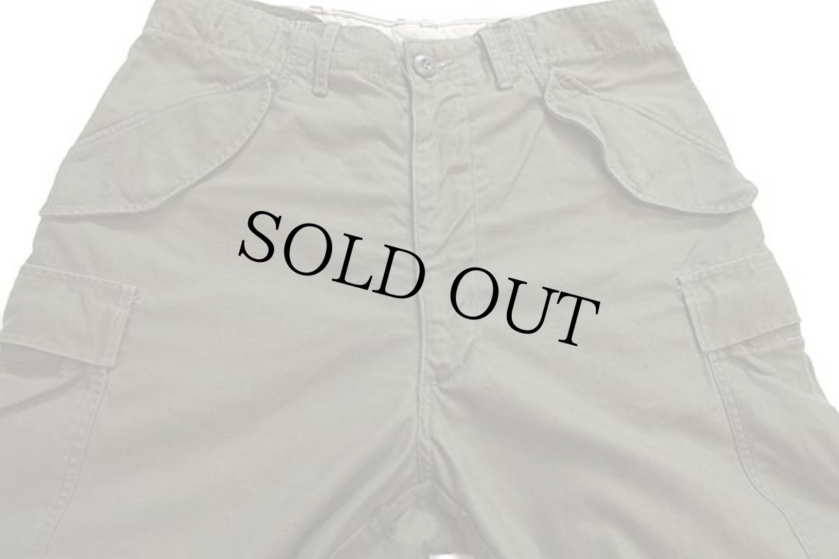 画像4: 60s 米軍 U.S.ARMY M-65 フィールドカーゴパンツ オリーブグリーン (4)