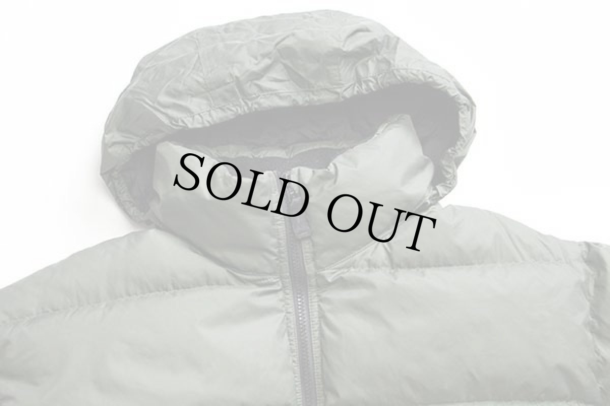 画像3: 90s GAPギャップ 無地 ナイロン ダウンジャケット 緑 S (3)