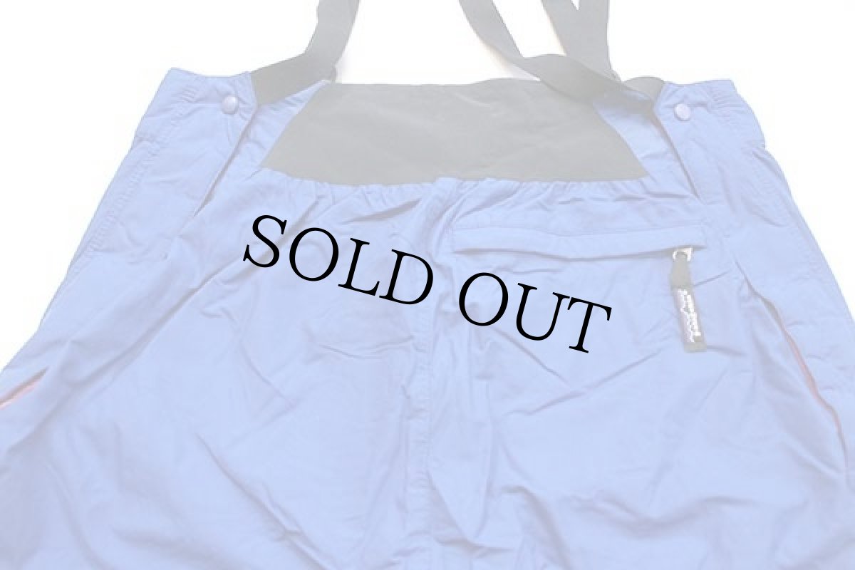 画像5: 90s patagoniaパタゴニア サイドジップ パデット ナイロン オーバーオール 青 34★パンツ (5)