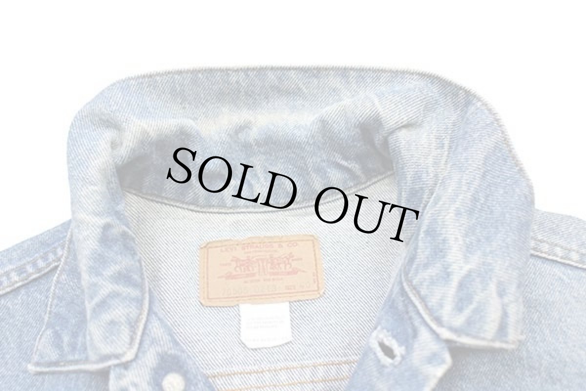 画像5: 70s USA製 Levi'sリーバイス 70505 デニムジャケット 40 (5)