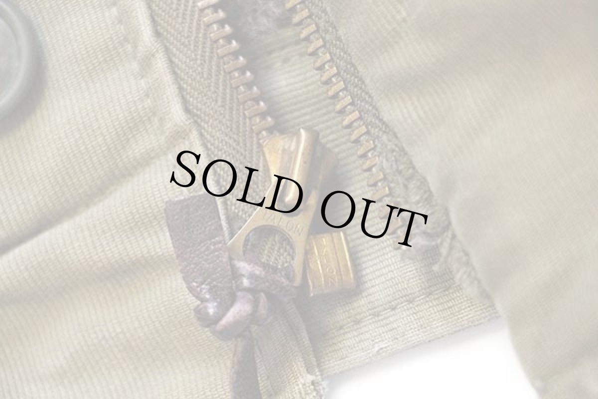 画像7: 40s 米軍 U.S.NAVY アルパカライナー N-1 デッキジャケット ボロ オリーブドラブ 36 (7)