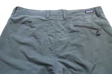 画像5: patagoniaパタゴニア Belgrano Pants ストレッチ ナイロン ベルグラノパンツ グレー 40 (5)