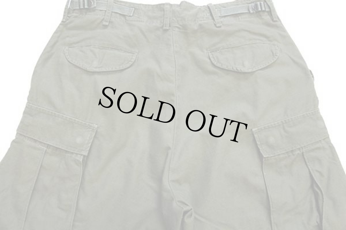 画像5: 60s 米軍 U.S.ARMY M-65 フィールドカーゴパンツ オリーブグリーン (5)