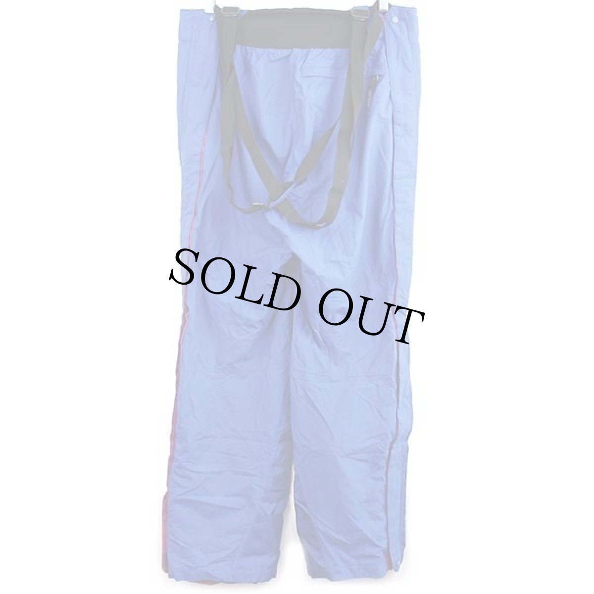 画像3: 90s patagoniaパタゴニア サイドジップ パデット ナイロン オーバーオール 青 34★パンツ (3)