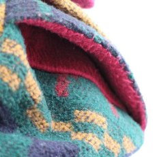 画像4: イタリア製 Seven Warm 刺繍 ネイティブ柄 ウール ラグ ウエストバッグ★ウエストポーチ (4)