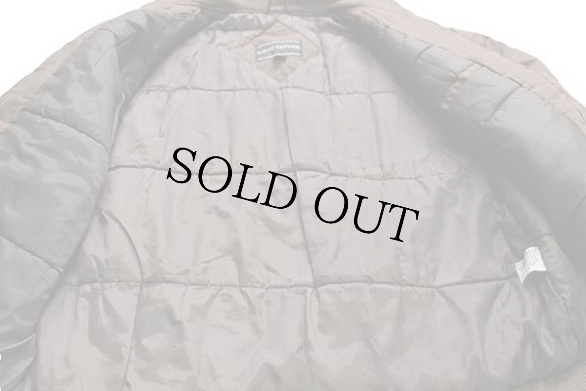 画像5: 90s DAVID TAYLOR 中綿入り ダービージャケット グレーブラウン L (5)