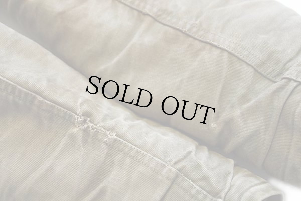 画像9: 40s 米軍 U.S.NAVY アルパカライナー N-1 デッキジャケット ボロ オリーブドラブ 36 (9)