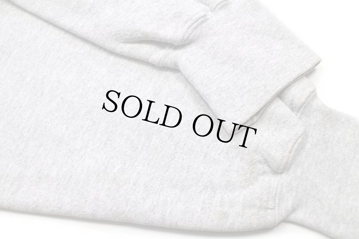 画像5: 90s Leeリー Veryfine ロゴ刺繍 リバースウィーブ スウェット 杢ライトグレー XL (5)