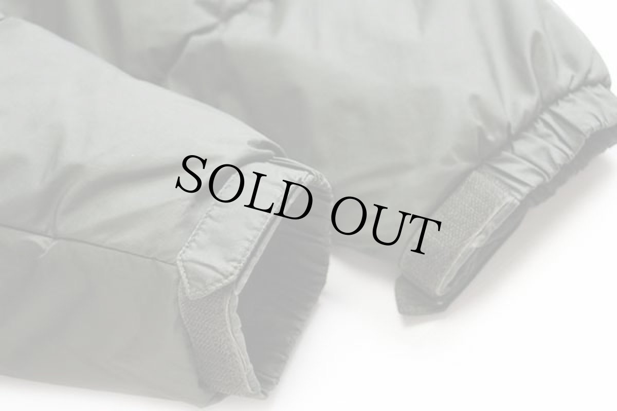 画像6: 90s GAPギャップ 無地 ナイロン ダウンジャケット 緑 S (6)