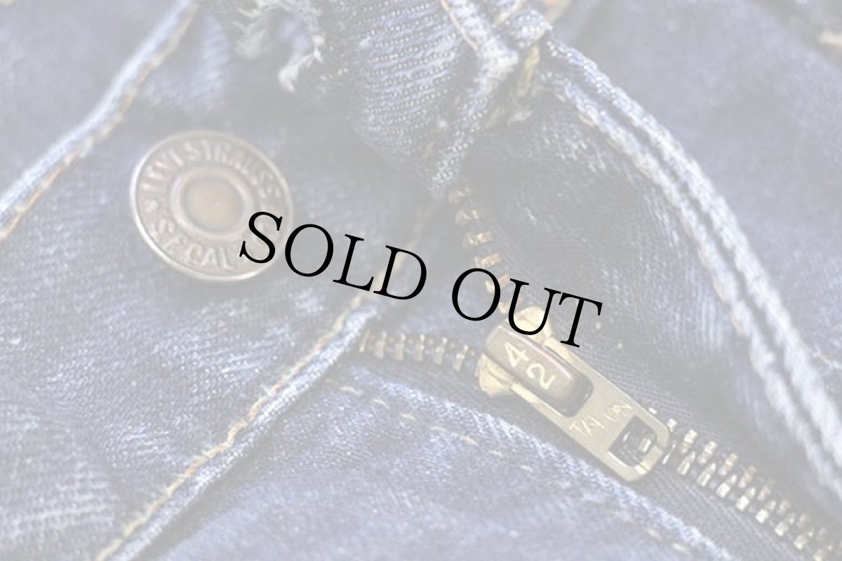 画像7: 60s LEVI'Sリーバイス 505 BIGE デニムパンツ w35 (7)