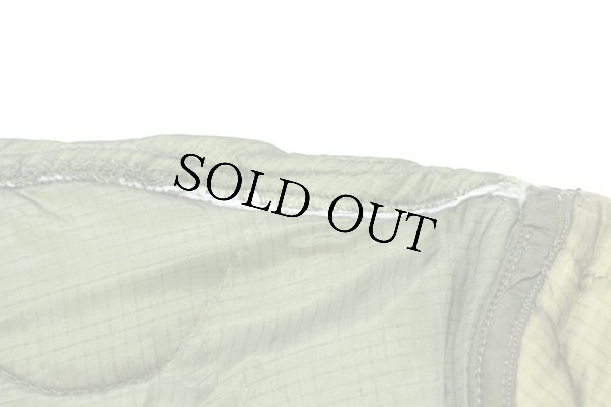 画像7: 90s 米軍 U.S.ARMY M-65 フィールドジャケット ツートン ナイロン キルティングライナー オリーブグリーン L (7)