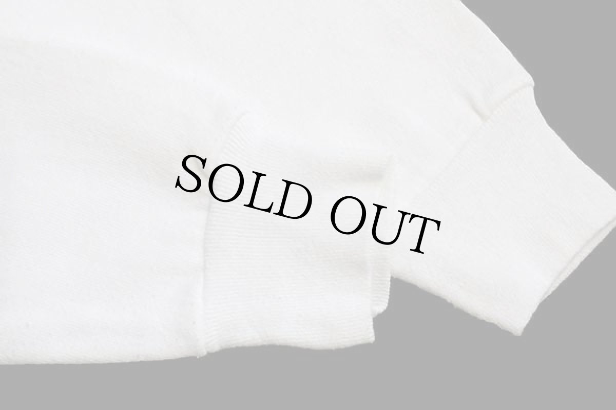 画像6: 80s USA製 Tultex アザラシ ハンドペイント スウェット 白 XL (6)