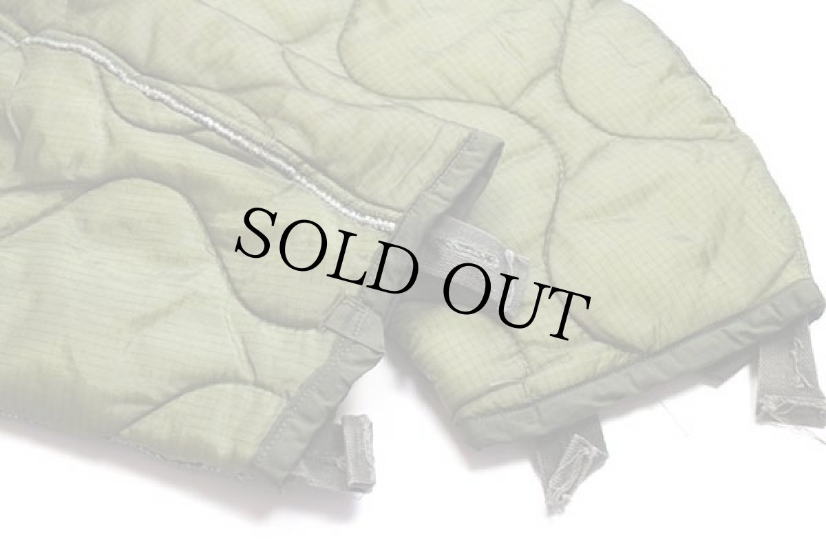 画像6: 90s 米軍 U.S.ARMY M-65 フィールドジャケット ツートン ナイロン キルティングライナー オリーブグリーン L (6)