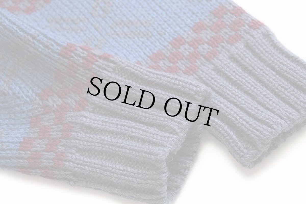 画像6: 80s Woolrichウールリッチ ローゲージ ウール×モヘヤニット セーター L (6)