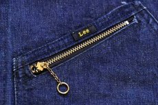 画像5: 50s USA製 Leeリー 91-B JELT DENIMジェルトデニム ワークジャケット 40L (5)