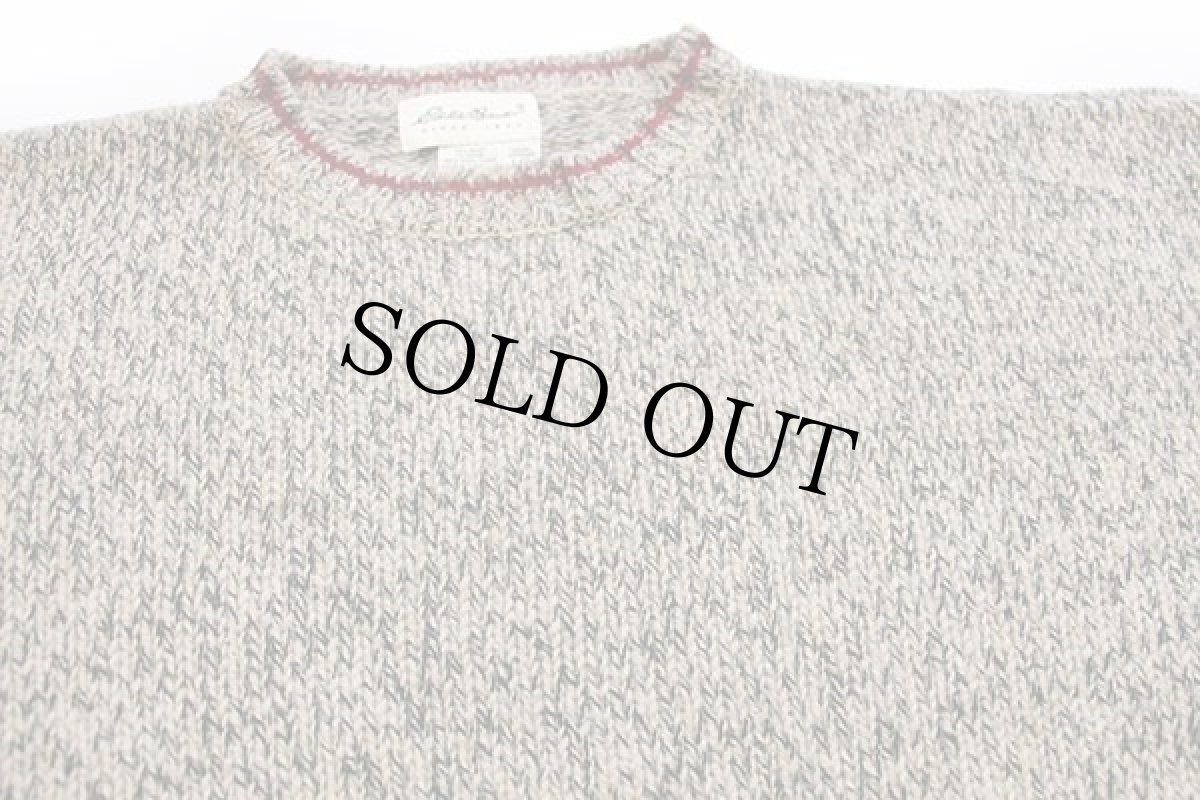 画像3: 90s EddieBauerエディーバウアー ウールニット セーター ミックス L (3)