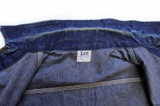 画像8: 50s USA製 Leeリー 91-B JELT DENIMジェルトデニム ワークジャケット 40L (8)