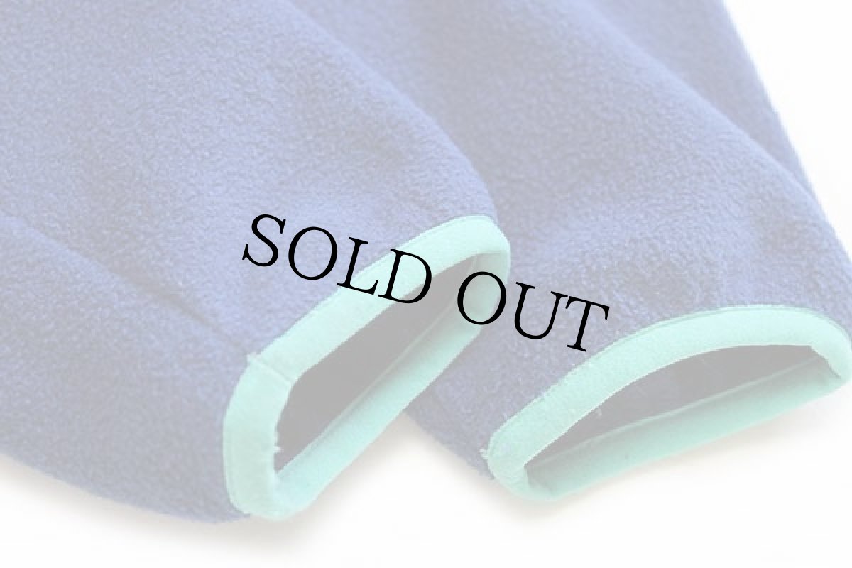 画像6: patagoniaパタゴニア シンチラ フリース スナップT 青×ターコイズ キッズS (6)