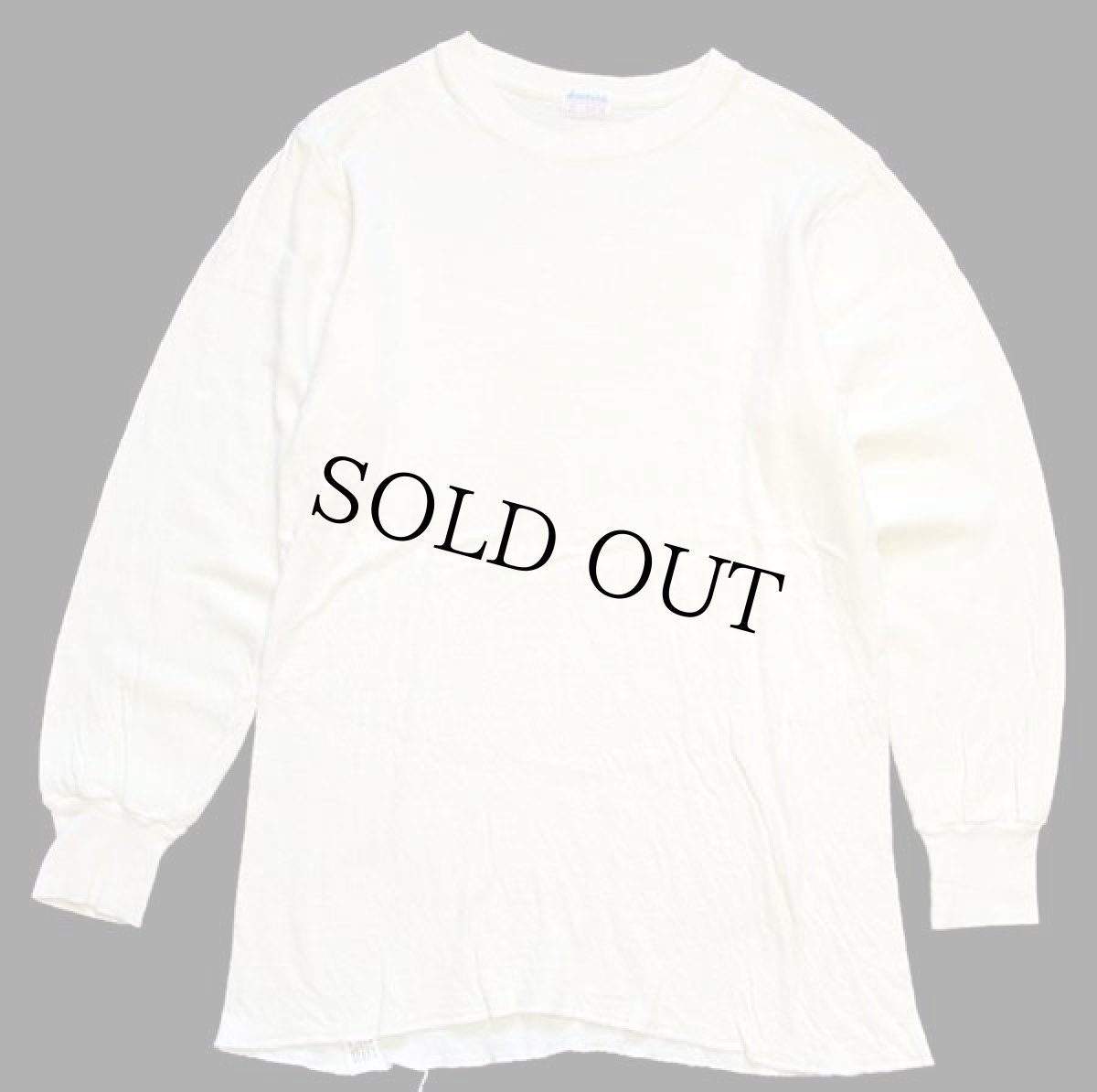 画像2: 70s duofold 2レイヤー アンダーシャツ ナチュラル M (2)